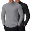 2 Pack - Black/Light Grey