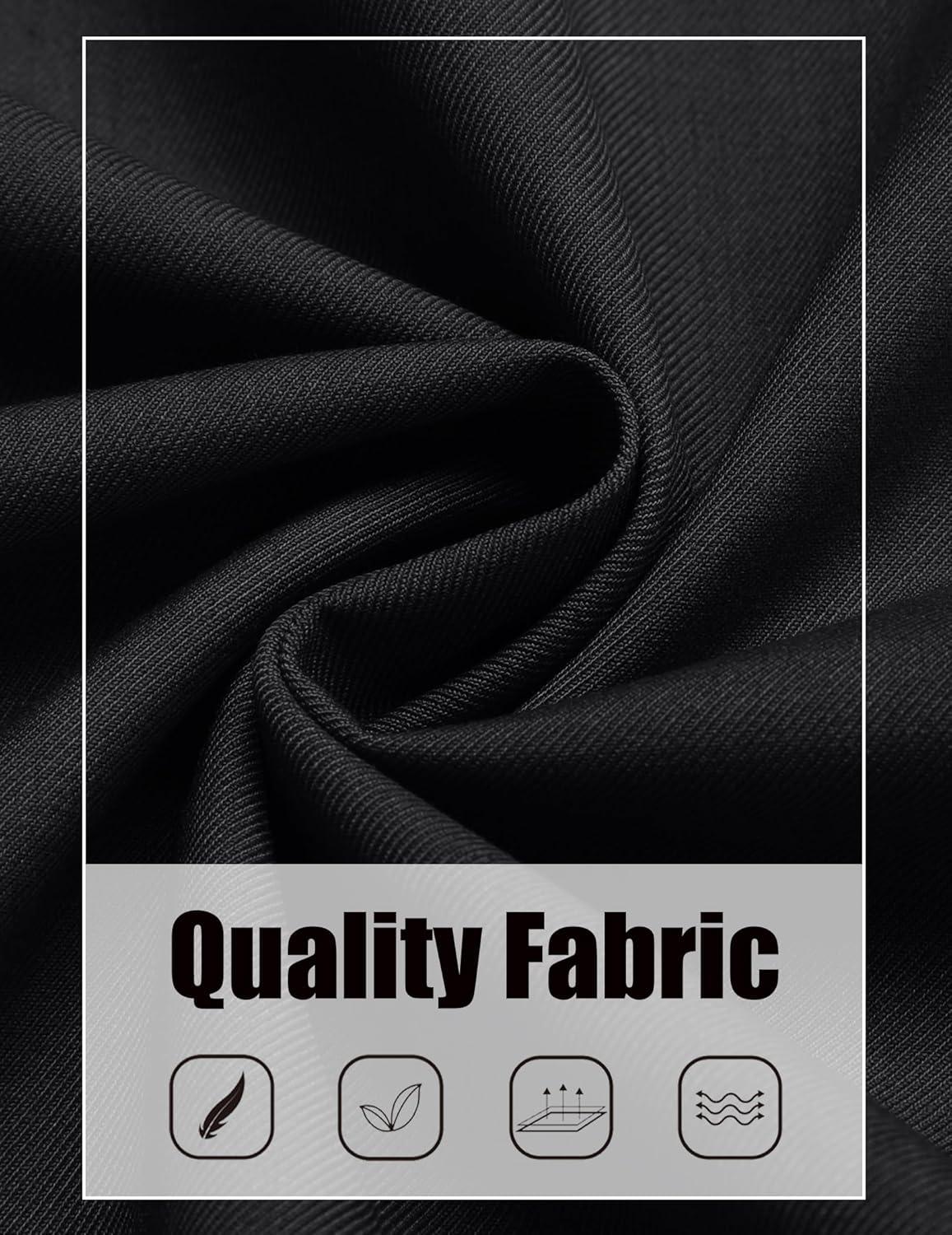 imageCOOFANDY Mens Casual Blazer Lightweight Sport Coats Two Buttons Slim Fit Suit Jacket for Business Wedding DressBlack