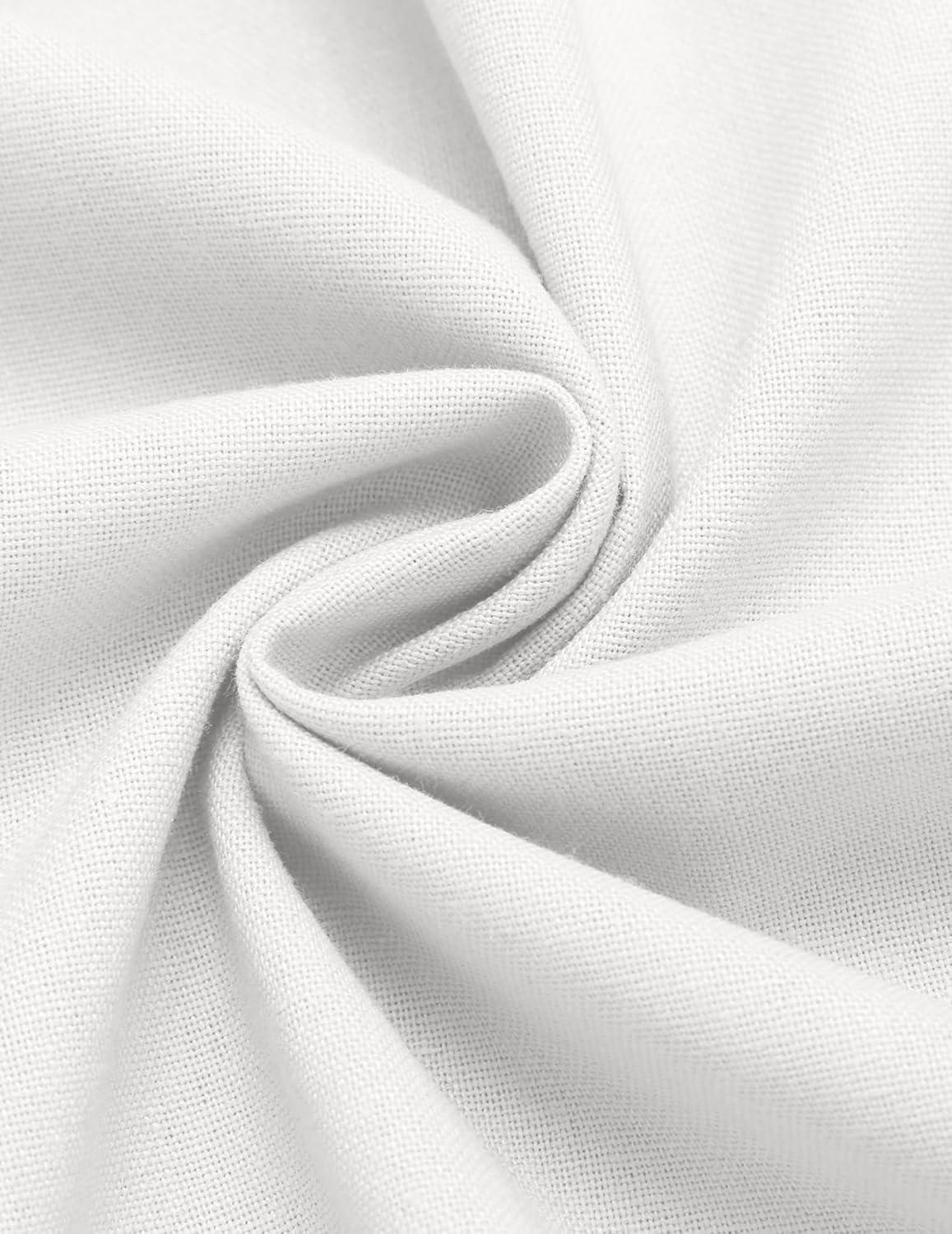 imageCOOFANDY Mens Casual Cotton Linen Blazer Lightweight Linen Sport Coat Two Button Suit JacketWhite
