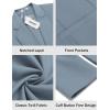 imageCOOFANDY Men Casual Blazer Sport Coats Slim Fit Lightweight Business Two Button Suit JacketsGrey Blue