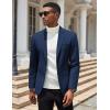 imageCOOFANDY Men Casual Blazer Sport Coats Slim Fit Lightweight Business Two Button Suit JacketsNavy Blue