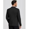 imageCOOFANDY Mens Casual Blazer Knit Sport Coat Lightweight Two Button Suit JacketBlack