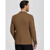 imageCOOFANDY Mens Casual Blazer Knit Sport Coat Lightweight Two Button Suit JacketBrown
