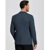 imageCOOFANDY Mens Casual Blazer Knit Sport Coat Lightweight Two Button Suit JacketNavy Blue