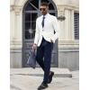 imageCOOFANDY Mens Casual Blazer Knit Sport Coat Lightweight Two Button Suit JacketWhite