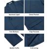 imageCOOFANDY Mens Casual Blazer Lightweight Sport Coats Two Buttons Slim Fit Suit Jacket for Business Wedding DressBlue