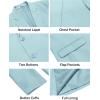 imageCOOFANDY Mens Casual Blazer Lightweight Sport Coats Two Buttons Slim Fit Suit Jacket for Business Wedding DressLight Blue