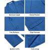 imageCOOFANDY Mens Casual Blazer Lightweight Sport Coats Two Buttons Slim Fit Suit Jacket for Business Wedding DressRoyal Blue