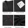 imageCOOFANDY Mens Casual Blazer Lightweight Suit Jacket Slim Fit Sport Coats for MenBlack