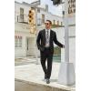 imageCOOFANDY Mens Casual Blazer Lightweight Suit Jacket Slim Fit Sport Coats for MenBlack