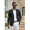 imageCOOFANDY Mens Casual Blazer Lightweight Suit Jacket Slim Fit Sport Coats for MenBlack