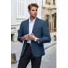 imageCOOFANDY Mens Casual Blazer Lightweight Suit Jacket Slim Fit Sport Coats for MenDark Blue