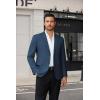 imageCOOFANDY Mens Casual Blazer Lightweight Suit Jacket Slim Fit Sport Coats for MenDark Blue