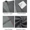 imageCOOFANDY Mens Casual Blazer Lightweight Suit Jacket Slim Fit Sport Coats for MenDark Grey