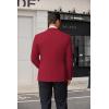 imageCOOFANDY Mens Casual Blazer Lightweight Suit Jacket Slim Fit Sport Coats for MenDark Red