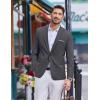 imageCOOFANDY Mens Casual Blazer One Button Sport Coats Lightweight Suit JacketDark Grey