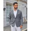 imageCOOFANDY Mens Casual Blazer One Button Sport Coats Lightweight Suit JacketGrey