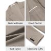 imageCOOFANDY Mens Casual Blazer One Button Sport Coats Lightweight Suit JacketKhaki