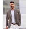 imageCOOFANDY Mens Casual Blazer One Button Sport Coats Lightweight Suit JacketTea Grey