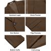 imageCOOFANDY Mens Casual Blazer Regular Fit Lightweight Sport Coats One Button Suit Jacket Dress Blazer JacketsBrown
