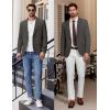 imageCOOFANDY Mens Casual Blazer Regular Fit Lightweight Sport Coats One Button Suit Jacket Dress Blazer JacketsDark Gray