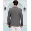 imageCOOFANDY Mens Casual Blazer Regular Fit Lightweight Sport Coats One Button Suit Jacket Dress Blazer JacketsMedium Gray