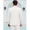 imageCOOFANDY Mens Casual Blazer Regular Fit Lightweight Sport Coats One Button Suit Jacket Dress Blazer JacketsWhite