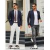 imageCOOFANDY Mens Casual Blazer Regular Fit Sport Coat Lightweight Two Buttons Suit JacketNavy Blue