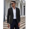 imageCOOFANDY Mens Casual Blazer Slim Fit Suit Jacket Two Button Lightweight Sport CoatBlack