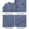 imageCOOFANDY Mens Casual Blazer Slim Fit Suit Jacket Two Button Lightweight Sport CoatBlue
