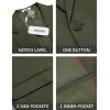 imageCOOFANDY Mens Casual Blazer Suit Jackets One Button Sport Coats Lightweight Business Sports JacketsArmy Green