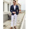 imageCOOFANDY Mens Casual Blazer Suit Jackets One Button Sport Coats Lightweight Business Sports JacketsDark Blue