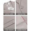 imageCOOFANDY Mens Casual Blazer Suit Jackets One Button Sport Coats Lightweight Business Sports JacketsLight Gray