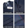 imageCOOFANDY Mens Casual Blazer Suit Jackets One Button Sport Coats Lightweight Business Sports JacketsNavy Blue