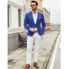 imageCOOFANDY Mens Casual Blazer Suit Jackets One Button Sport Coats Lightweight Business Sports JacketsRoyal Blue