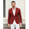 imageCOOFANDY Mens Casual Blazer Suit Jackets One Button Sport Coats Lightweight Business Sports JacketsWine