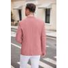 imageCOOFANDY Mens Casual Blazer Two Button Sport Coats Lightweight Printed Lining Suit JacketPink