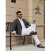 imageCOOFANDY Mens Casual Knit Blazer Slim Fit Lightweight Sport Coat Stretch Two Button Suit JacketDark Gray