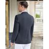 imageCOOFANDY Mens Casual Knit Blazer Stretch Slim Fit Sport Coat Two Button Lightweight Suit JacketsNavy Blue