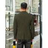 imageCOOFANDY Mens Casual Stretch Blazer Jacket Regular Fit Lightweight Sport Coat Two Button Suit JacketsArmy Green