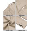 imageCOOFANDY Mens Casual Stretch Blazer Jacket Regular Fit Lightweight Sport Coat Two Button Suit JacketsKhaki