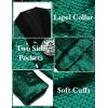 imageCOOFANDY Mens Shiny Sequin Blazer Tuxedo Party Dinner Prom One Button Suit JacketEvergreen