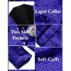 imageCOOFANDY Mens Shiny Sequin Blazer Tuxedo Party Dinner Prom One Button Suit JacketNavy Blue