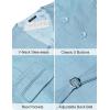 imageCOOFANDY Mens Suit Vest Formal Dress Vest Slim Fit Buesiness Wedding WaistcoatSky Blue