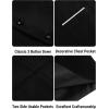 imageCOOFANDY Mens Suit Vest Slim Fit Formal Dress Waistcoat Casual Business Vests for Suit or TuxedoBlack