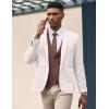 imageCOOFANDY Mens Suit Vest Slim Fit Formal Dress Waistcoat Casual Business Vests for Suit or TuxedoBrown