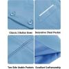 imageCOOFANDY Mens Suit Vest Slim Fit Formal Dress Waistcoat Casual Business Vests for Suit or TuxedoClear Blue