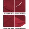 imageCOOFANDY Mens Suit Vest Slim Fit Formal Dress Waistcoat Casual Business Vests for Suit or TuxedoDark Red