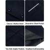 imageCOOFANDY Mens Suit Vest Slim Fit Formal Dress Waistcoat Casual Business Vests for Suit or TuxedoNavy Blue