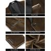 imageCOOFANDY Mens Velvet Tuxedo One Button Jacket Dinner Prom Wedding Blazer JacketBrown